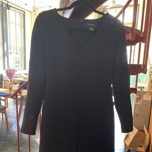 Club Monaco Long Sleeved Button Down Dress